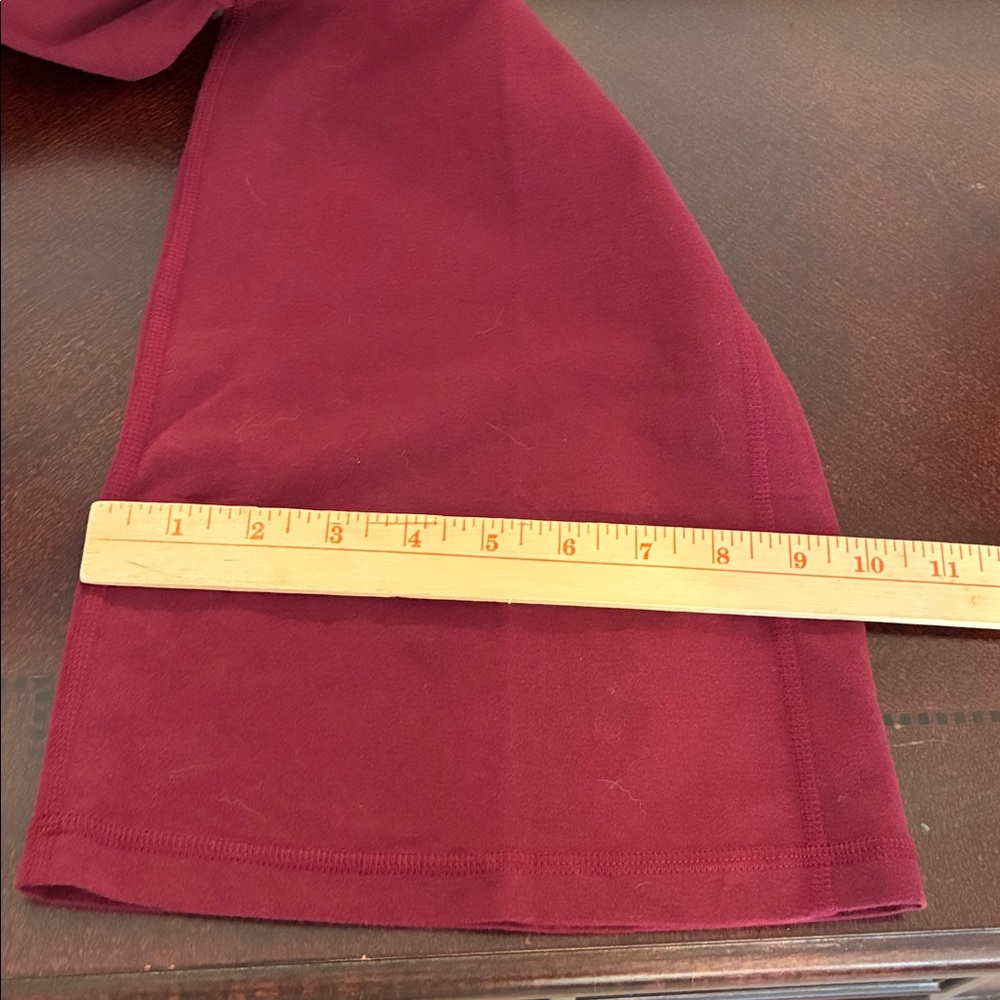 Xersion Burgundy Flare Women's Pants - Picture 11 of 11